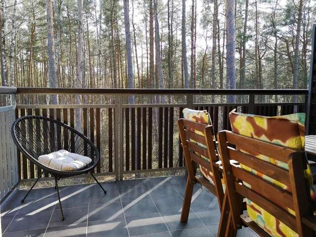 Апартаменты Sea&Forest Pogorzelica Apartament Srebrny Погожелица-29